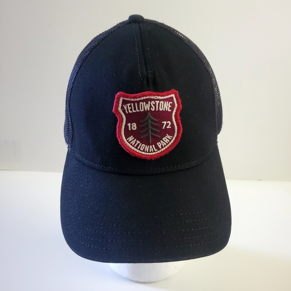 Yellowstone National Park Black Cap Snapback